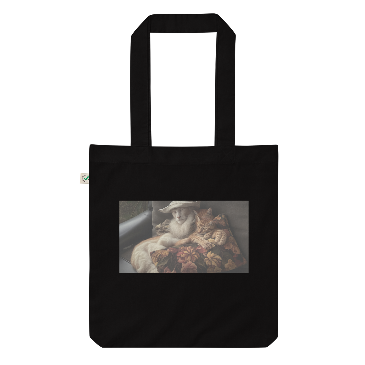 Organic fashion tote bag