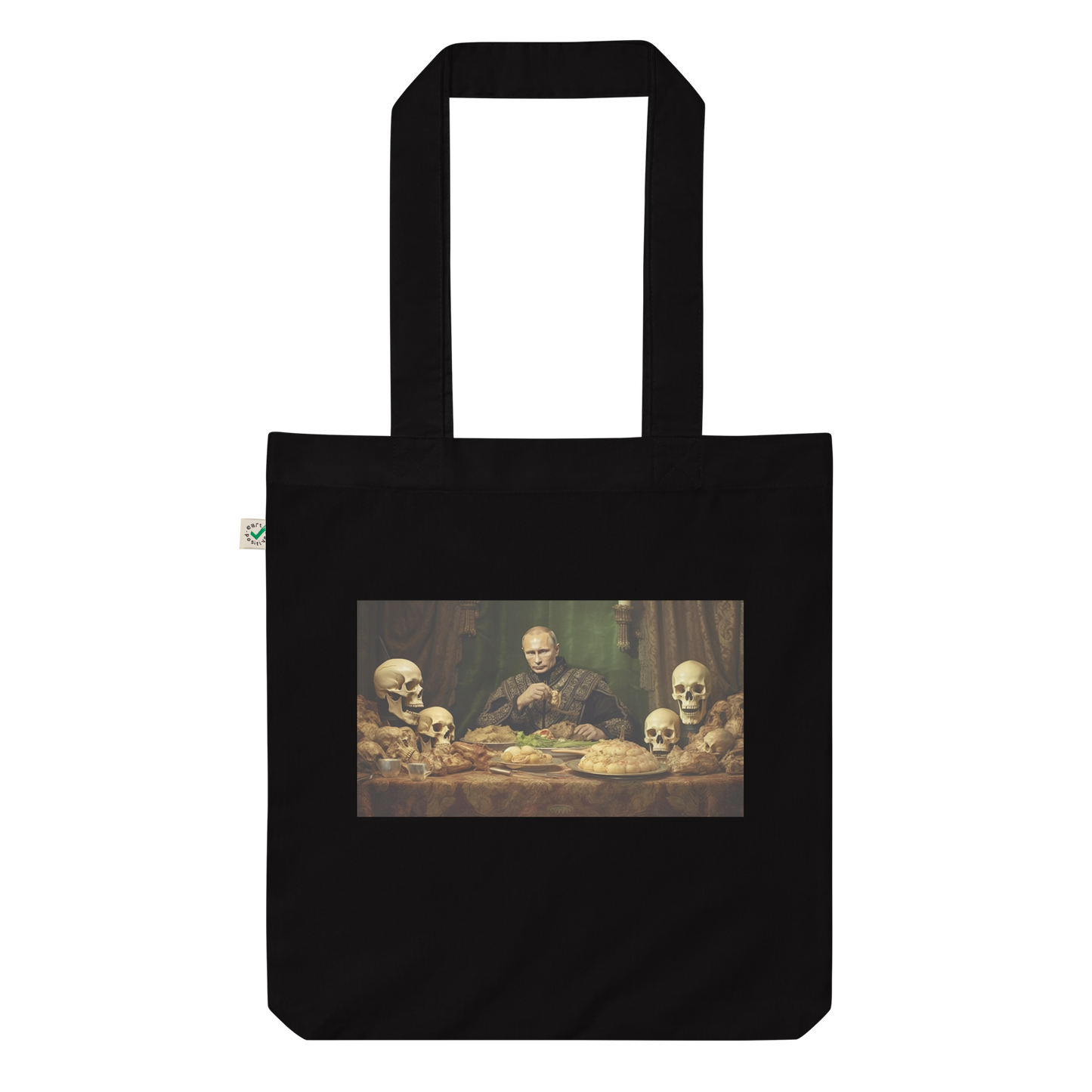 Organic fashion tote bag