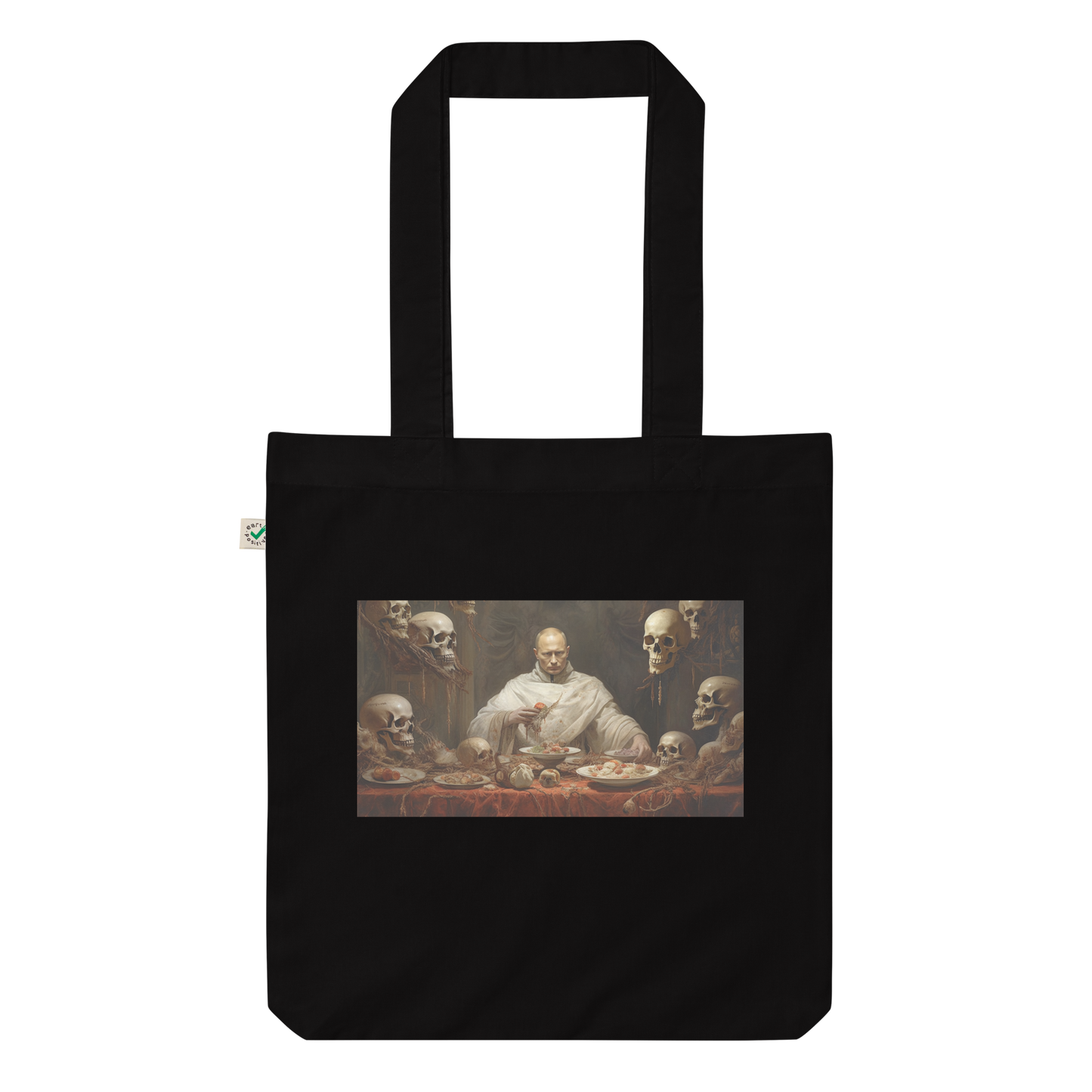 Organic fashion tote bag