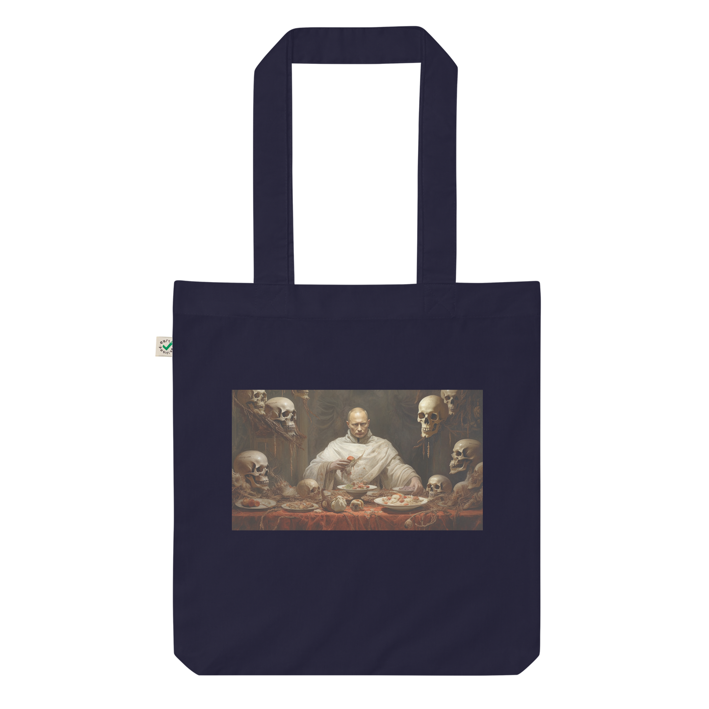 Organic fashion tote bag