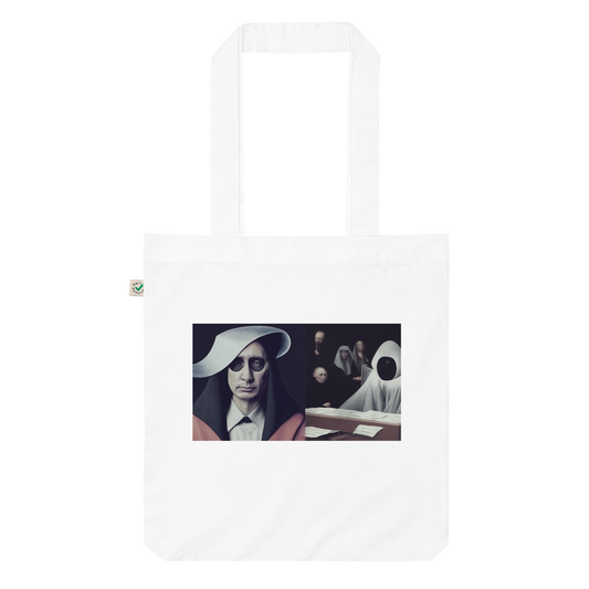 Organic fashion tote bag